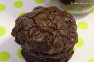 Galletas doble chocolate