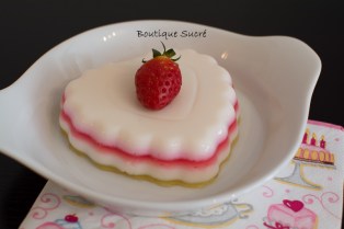 Corazón de gelatina de colores