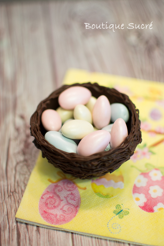 Nidos de Chocolate para Pascua