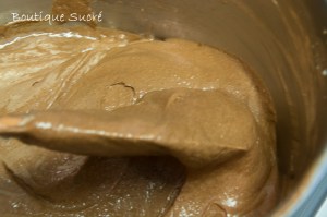 Nake Cake de Chocolate y Crema de Café