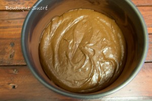 Nake Cake de Chocolate y Crema de Café