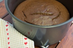 Nake Cake de Chocolate y Crema de Café