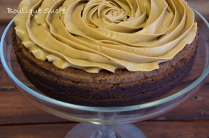 Nake Cake de Chocolate y Crema de Café