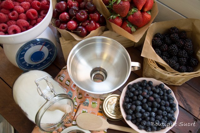 Mermelada de frutos del bosque