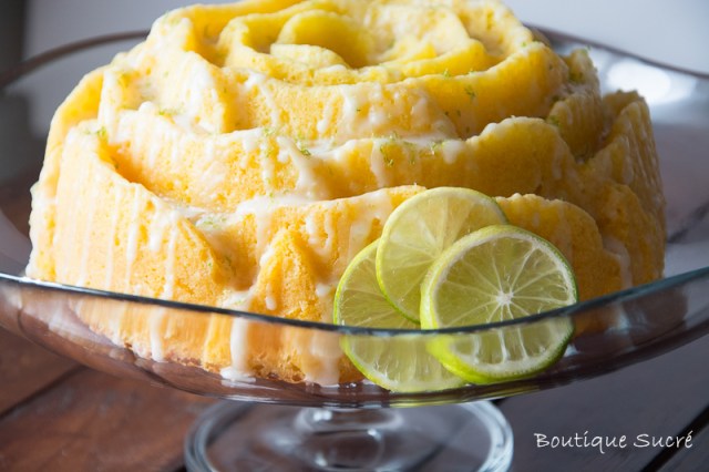 Bundt Cake de Limón, Lima y Jengibre