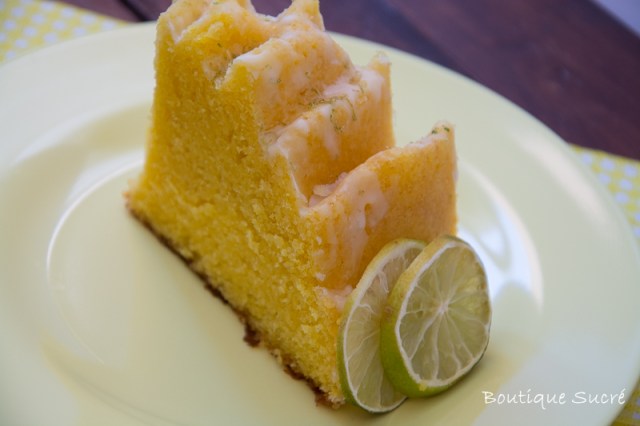 Bundt Cake de Limón, Lima y Jengibre