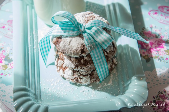 Galletas Nevadas Craqueladas