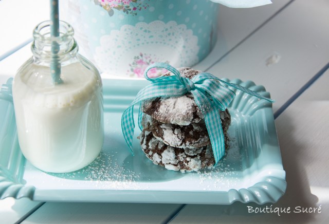Galletas Nevadas Craqueladas