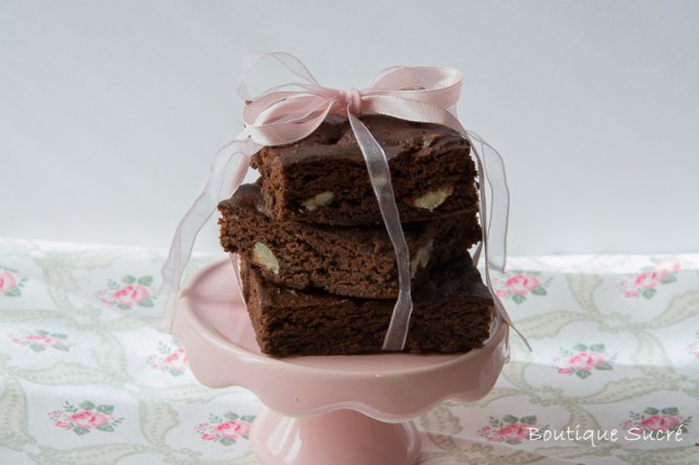 Brownies de Chocolate y Nueces sin azúcares