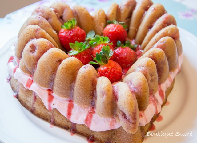 Tarta de Cava y fresas