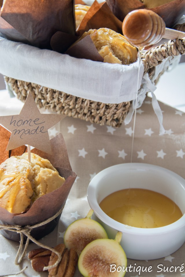 Muffins de Miel y Nueces