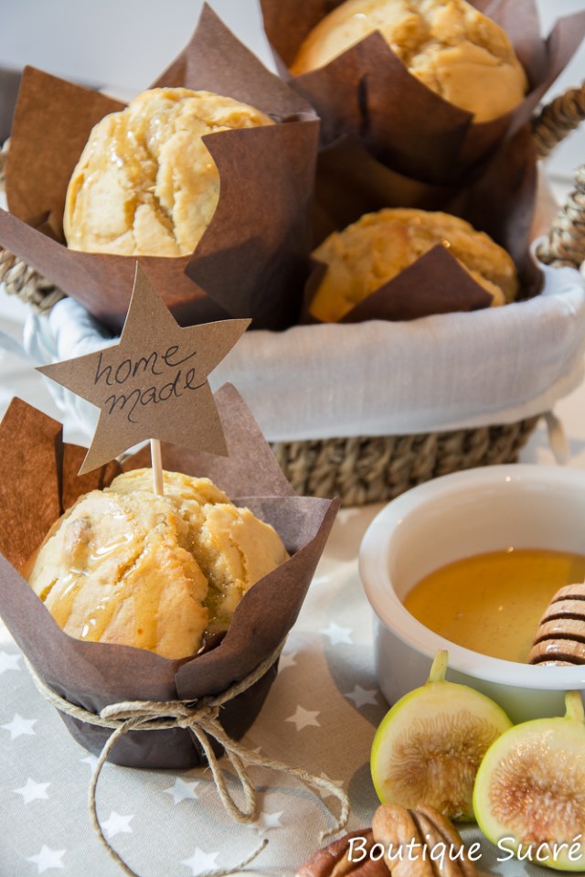 Muffins de Miel y Nueces
