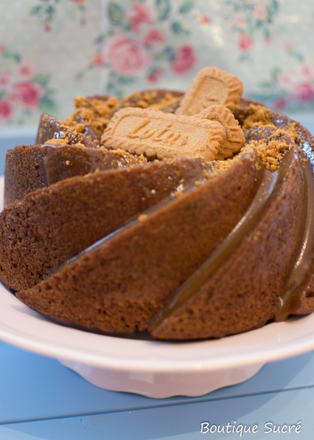 bundt cake de banana y speculoos