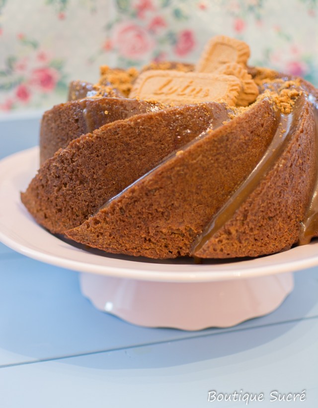 bundt cake de banana y speculoos