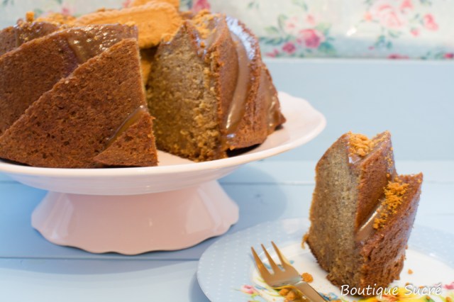 bundt cake de banana y speculoos