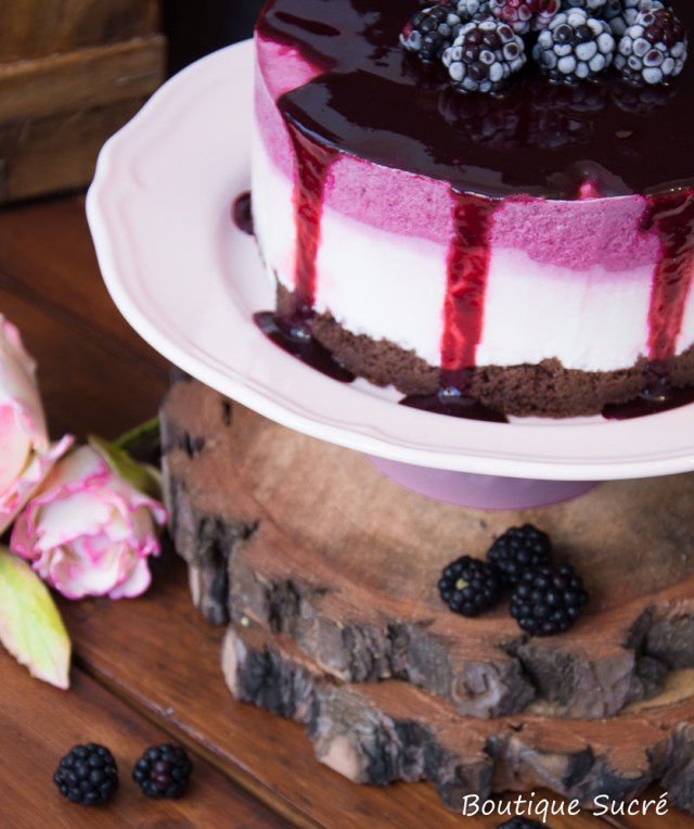 Tarta Mousse Yogurt y moras