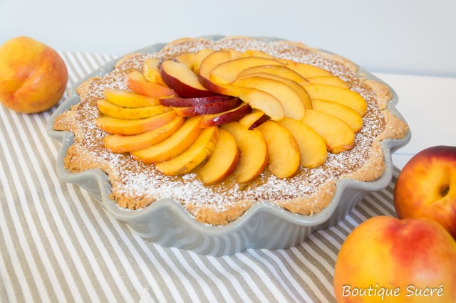 Tarta de Calabaza y Nectarinas