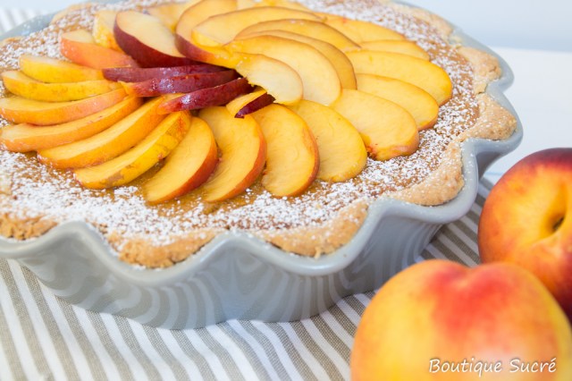 Tarta de Calabaza y Nectarinas