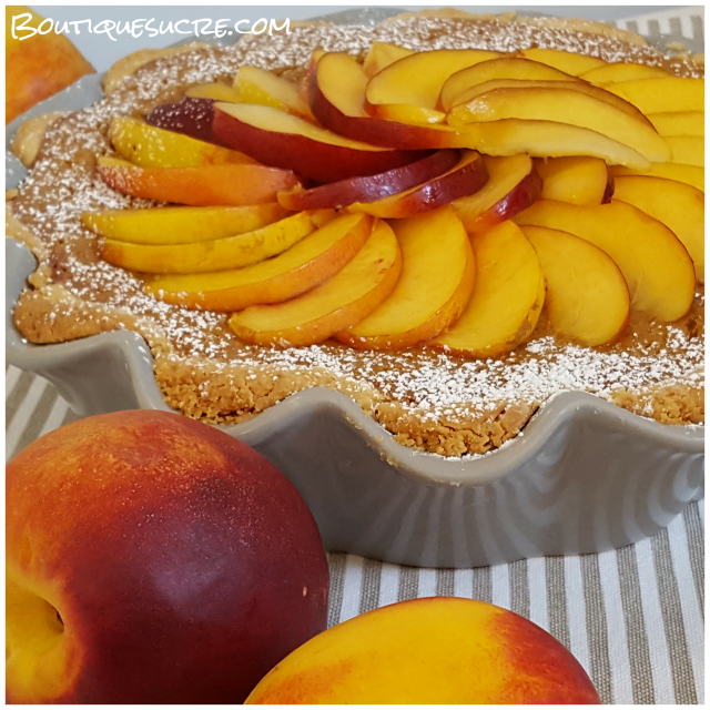 Tarta de Calabaza y Nectarinas