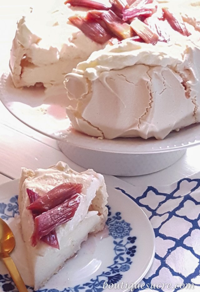 pavlova ruibarbo